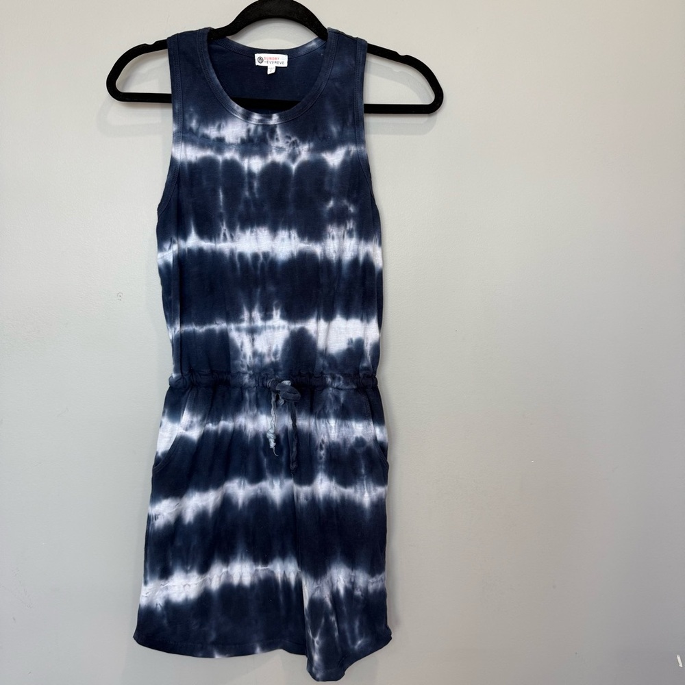 Sundry Weekender tie-dye tank dress designed for Evereve Sz 0